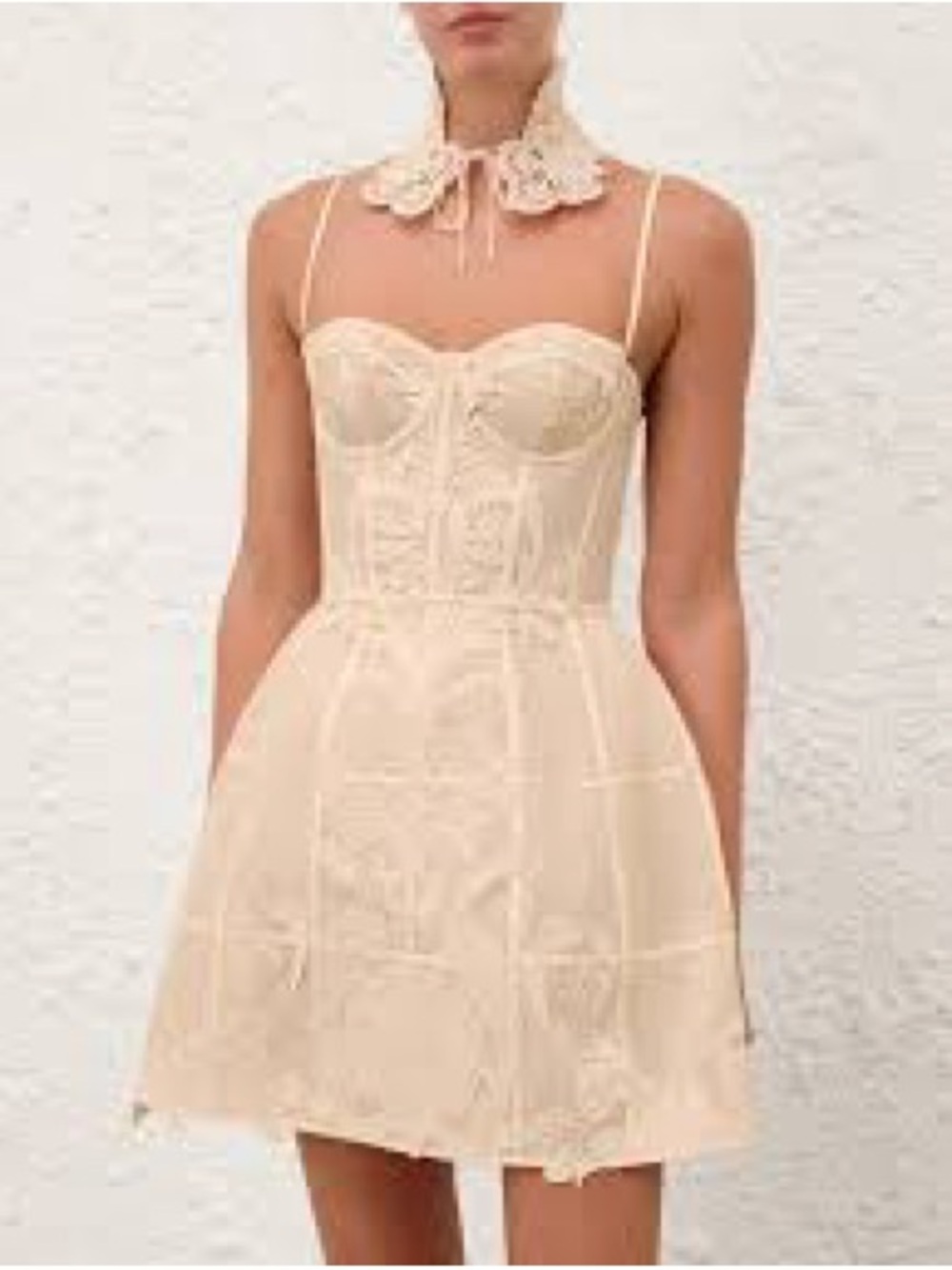 Zimmermann Rebellion Filigree Mini Dress